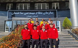 مراسم بدرقه تیم  فوتسال سازمان نظام مهندسی ساختمان زنجان با حضور رئیس سازمان مراسم بدرقه تیم  فوتسال سازمان نظام مهندسی ساختمان زنجان با حضور رئیس سازمان