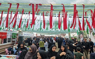 روایتی تصویری از تداوم همدلی، حضور و خدمت‌رسانی خانواده بزرگ نظام مهندسی ساختمان استان زنجان در موکب شهدای مهندس