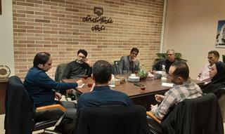 جلسه مشترک ریاست سازمان با رئیس کمیسیون شهرسازی و معماری شورای اسلامی شهر زنجان و معاون معماری و شهرسازی شهرداری زنجان جلسه مشترک ریاست سازمان با رئیس کمیسیون شهرسازی و معماری شورای اسلامی شهر زنجان و معاون معماری و شهرسازی شهرداری زنجان