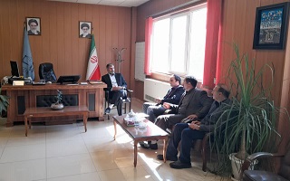 دیدار ریاست و اعضای هیات مدیره سازمان با دادستان محترم زنجان دیدار ریاست و اعضای هیات مدیره سازمان با دادستان محترم زنجان