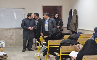 بازدید ریاست سازمان از محل برگزاری آزمونهای ورود به حرفه مهندسان بازدید ریاست سازمان از محل برگزاری آزمونهای ورود به حرفه مهندسان