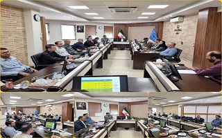 نهمین جلسه مشترک کارگروههای (( نظارت )) و (( مصالح و تجهیزات صنعت ساخت )) شورای فنی استان