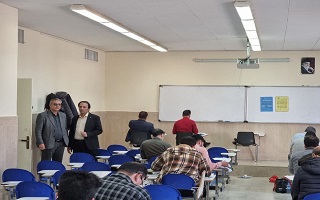 بازدید ریاست سازمان از محل برگزاری آزمونهای ورود به حرفه مهندسان بازدید ریاست سازمان از محل برگزاری آزمونهای ورود به حرفه مهندسان