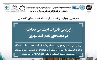 ارزیابی تأثیرات اجتماعی مداخله در بافت‌های ناکارآمد شهری