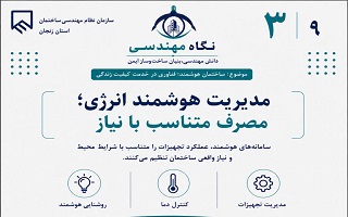 مدیریت هوشمند انرژی؛ مصرف متناسب با نیاز